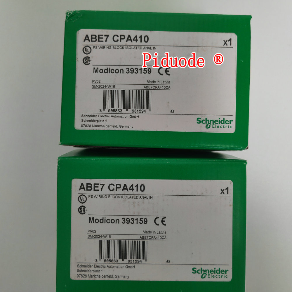 Schneider ABE7CPA410 Analog quantity substrate brand new original genuine stock